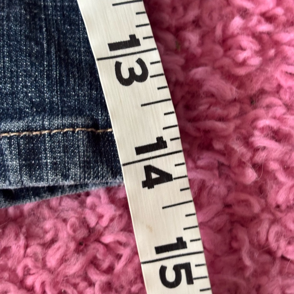 CK Calvin Klein Jeans vintage Y2K Short Denim mini Skirt 4 Pockets 2000s - Picture 6 of 6